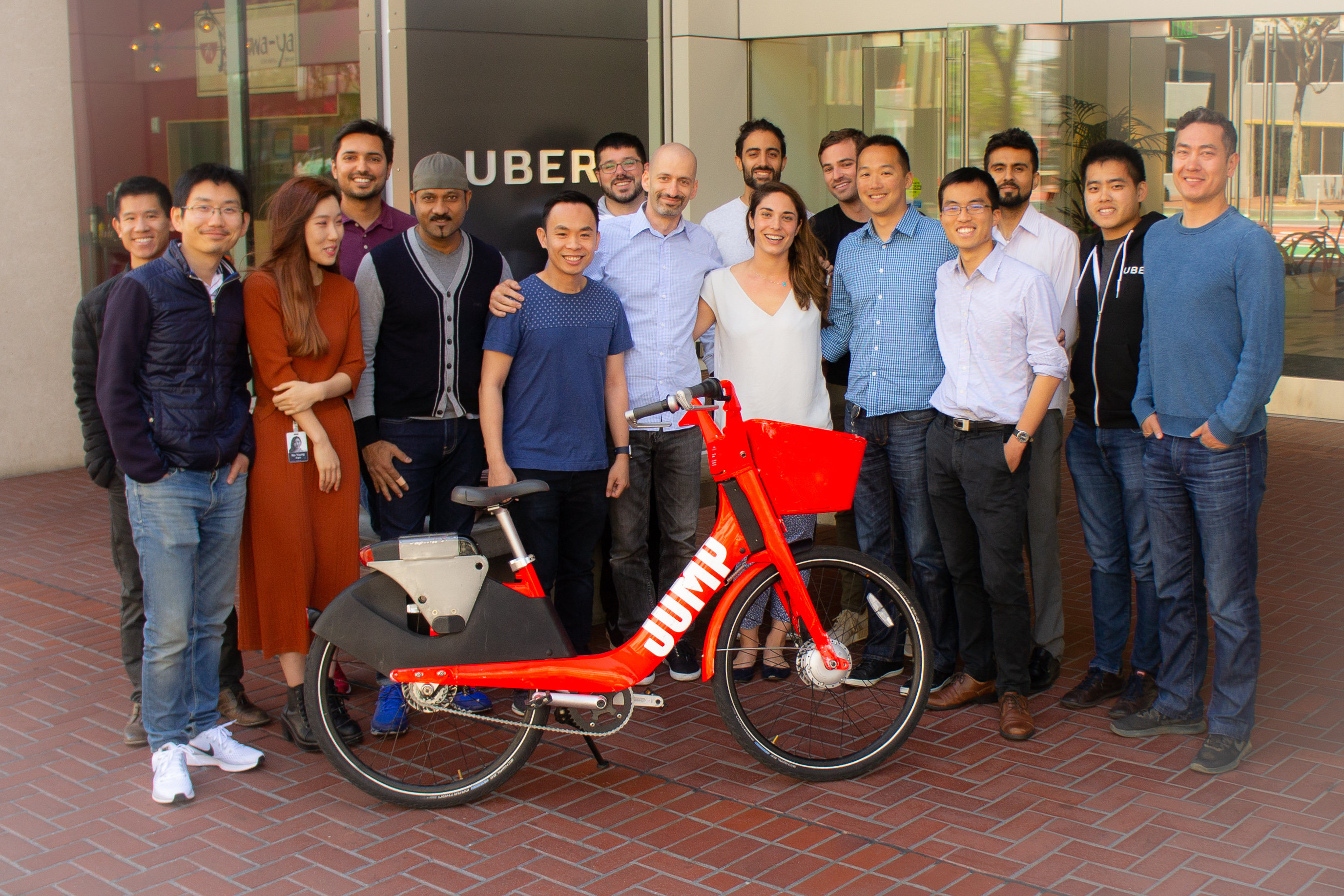 Uber Bike team